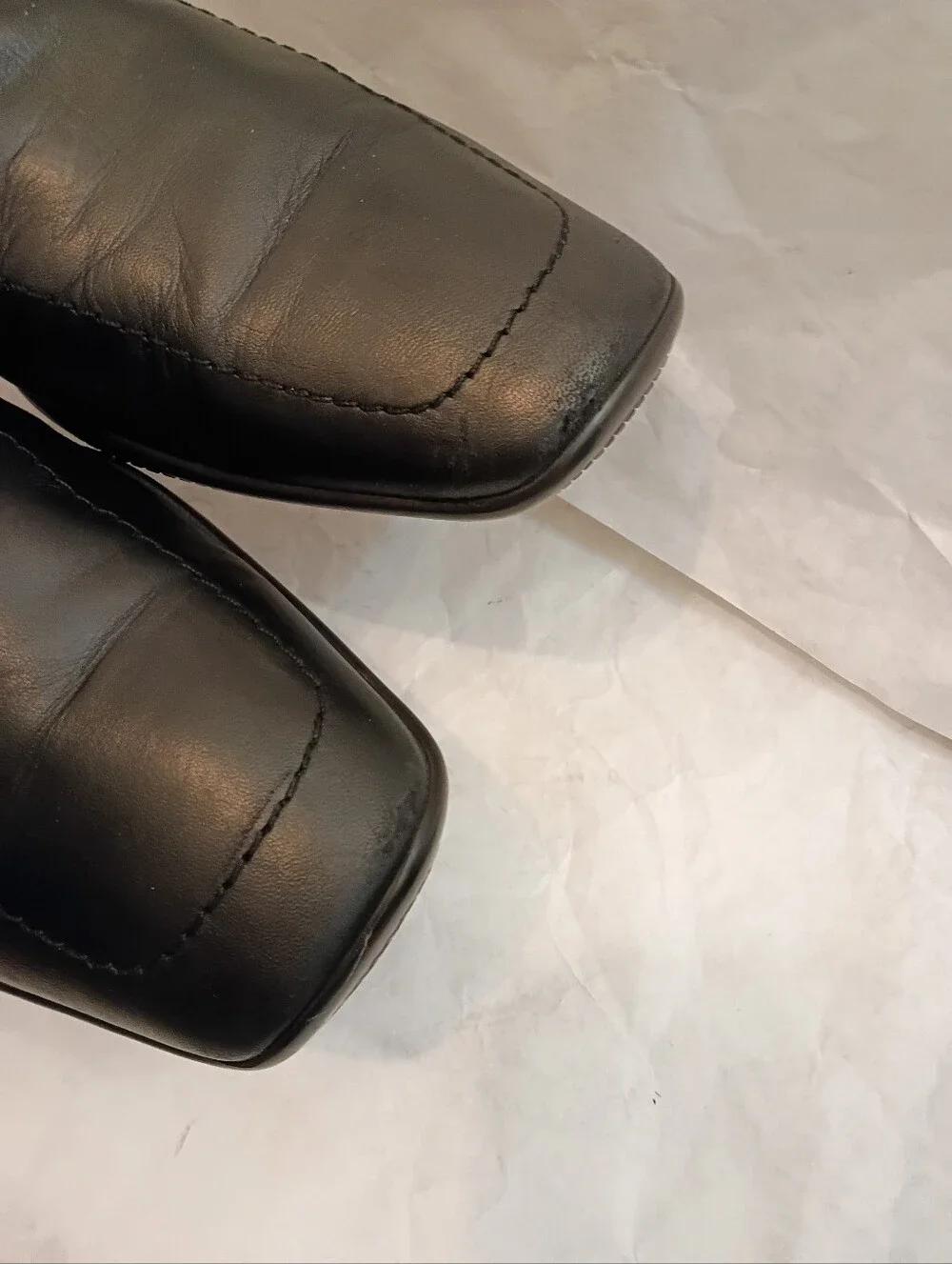 MENS PRADA LOAFER Leather Black Luxury Shoes UK 11.5 Us 12